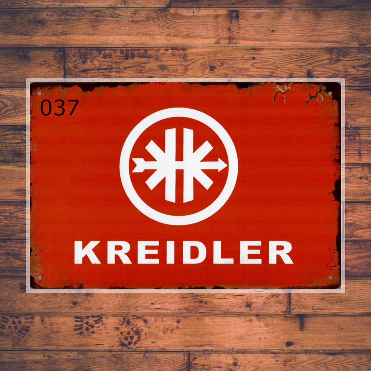 Wandbordje Kreidler Logo
