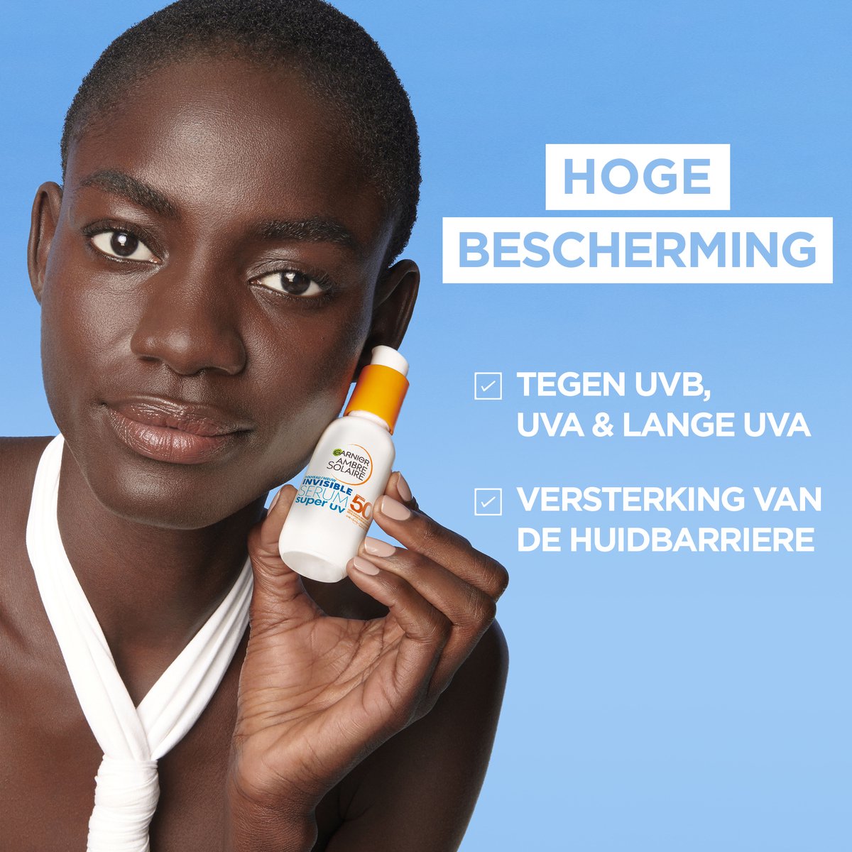 Garnier Onzichtbaar Zonnebrand creme met hoge bescherming SPF50+ - Afbeelding 3