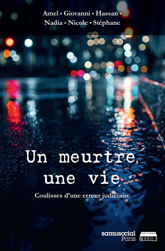 Un meurtre, une vie - cover
