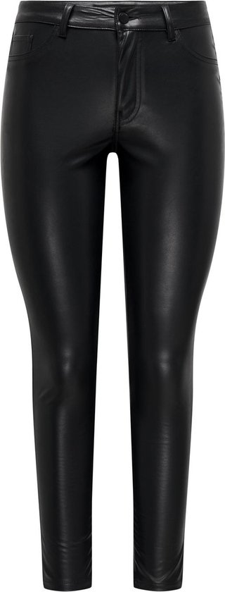Jacqueline de Yong Broek Jdysoey Newthunder Mw Faux Pant Pnt 15328299 Black Dames Maat. bol