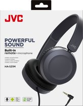 JVC HA-S31M-A Casque Arceau Connecteur de 3,5 mm Bleu