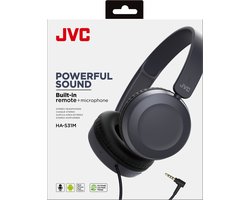 JVC HA-S31M - On-ear koptelefoon - Blauw