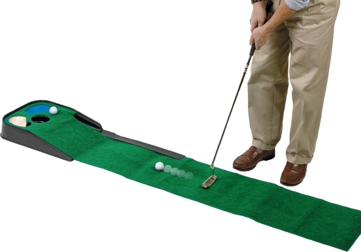 Deluxe Putting Mat voor Hazard Golf - Groen
