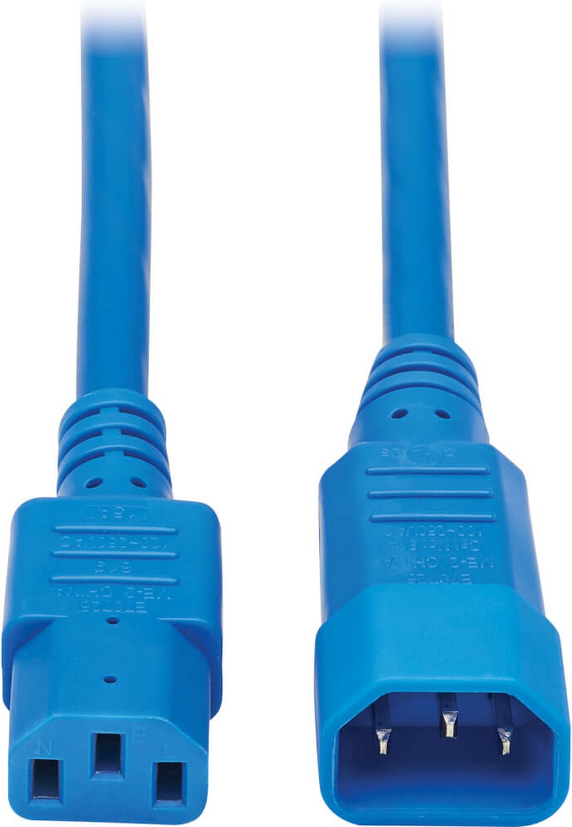 Tripp Lite P005-006-ABL electriciteitssnoer Blauw 1,8 m C14 stekker C13 stekker