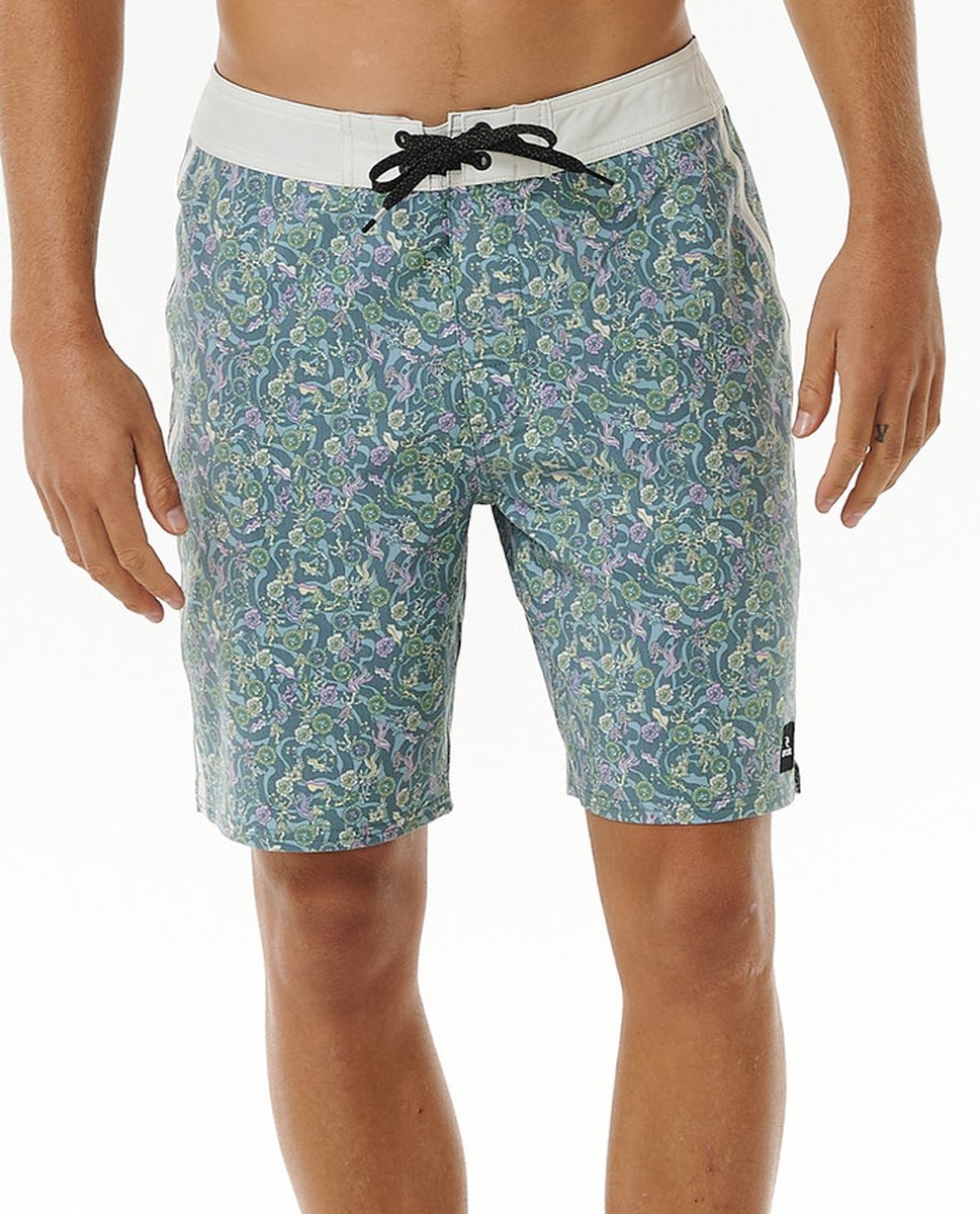 Mirage Floral Reef Stone Blauw
