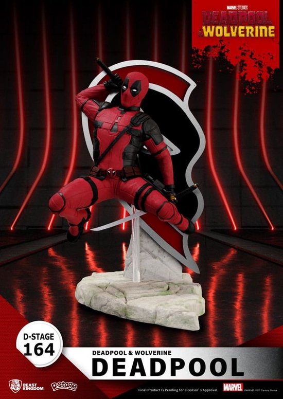 Beast Kingdom Toys Deadpool 3 D-Stage PVC Diorama Deadpool 16 cm Dioramas