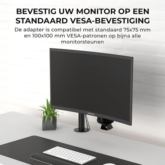 VESA montageadapter Voor Samsung Curved Monitors 32 CF397 En Samsung vesa-montageadapter-voor-samsung-curved-monitors-32-cf397-en-samsung