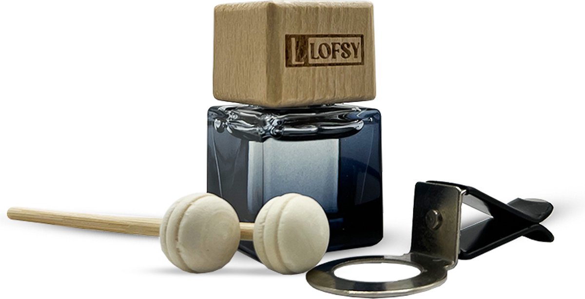 Goedkoopste Lofsy Black Allure no. 02 autoparfum - Auto parfum - Premium Collection - Geïnspireerd door YSL - Autogeur - Auto verfrisser - Auto accessoires - Donkere fles