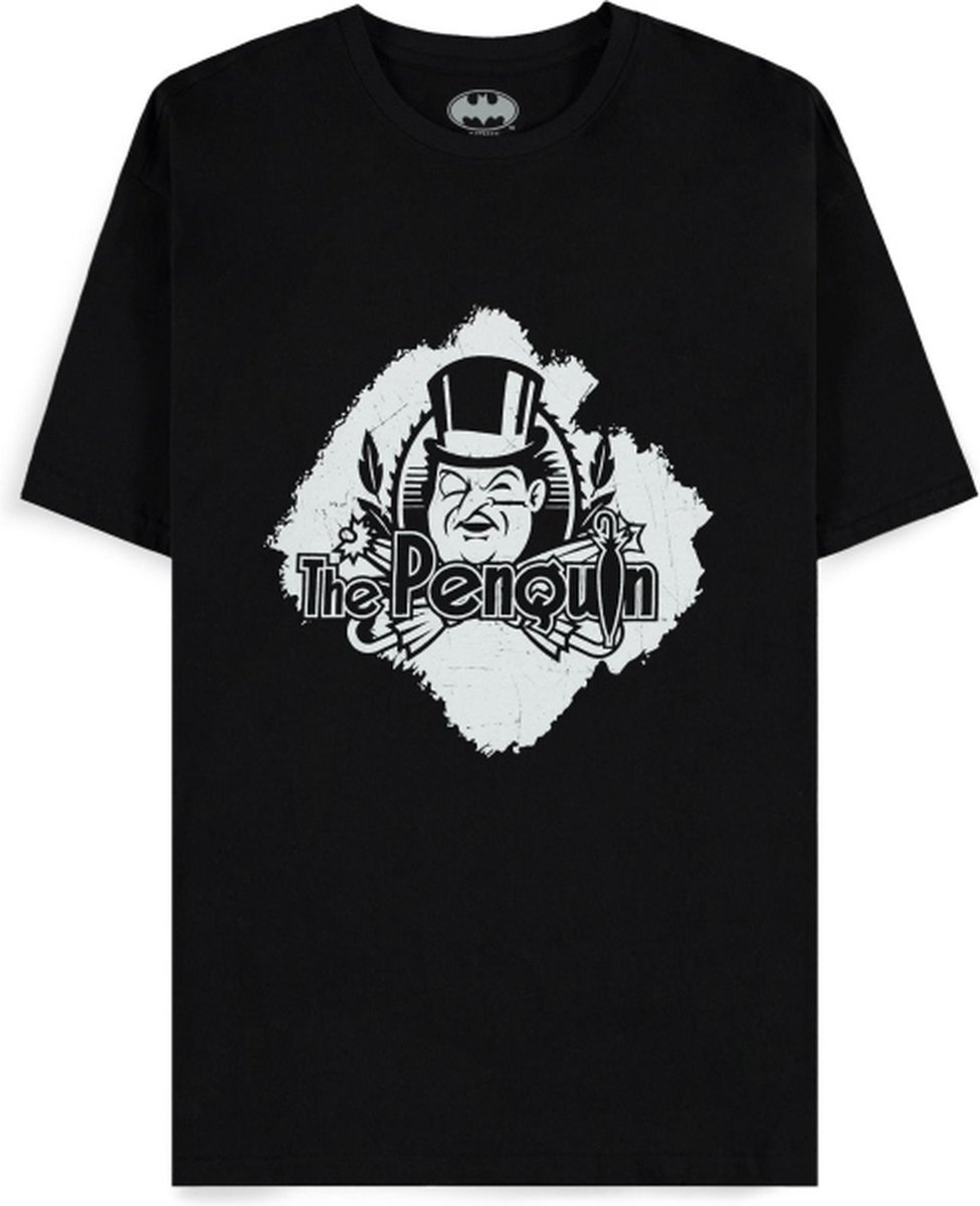 DC Comics Batman - The Penguin Heren T-shirt - XL - Zwart