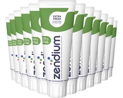 Zendium Tandpasta - Extra Fresh - 12 x 75 ml