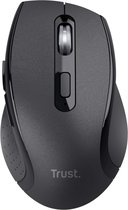 Trust Sura - Draadloze Muis - Comfortabel - Rechtshandig - 1200 DPI - Zwart