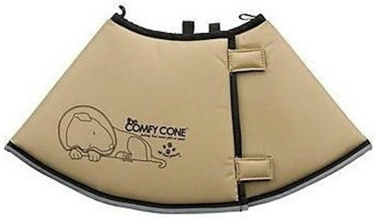 All Four Paws E-halsband Comfy Cone MEDIUM 20 cm tan (taupe)