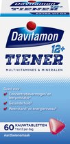 Bol.com Davitamon Multi Boost 12+ Kauwvitamines - multivitaminen kinderen – aardbei smaak - 60 kauwtabletten aanbieding