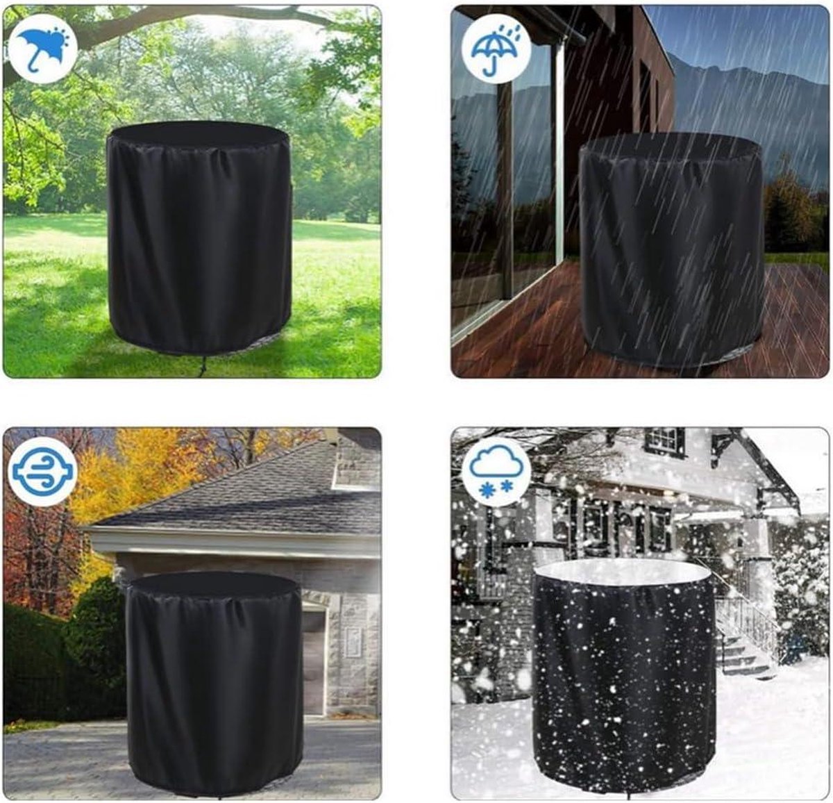 Ronde Tafelafdekking Voor Terras - afbeelding 8