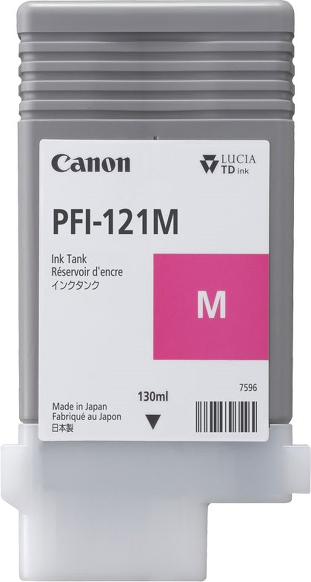 Canon PFI-121M inktcartridge 1 stuk(s) Origineel Magenta
