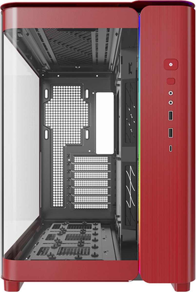 Montech King 95 Rood - Midtowermodel - Atx - Rood behuizing - afbeelding 4