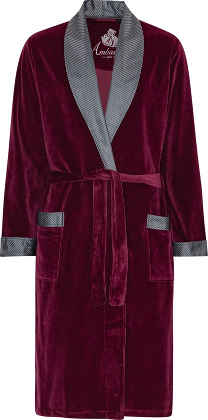Robe de chambre Ambassador Napoli Bordeaux Large