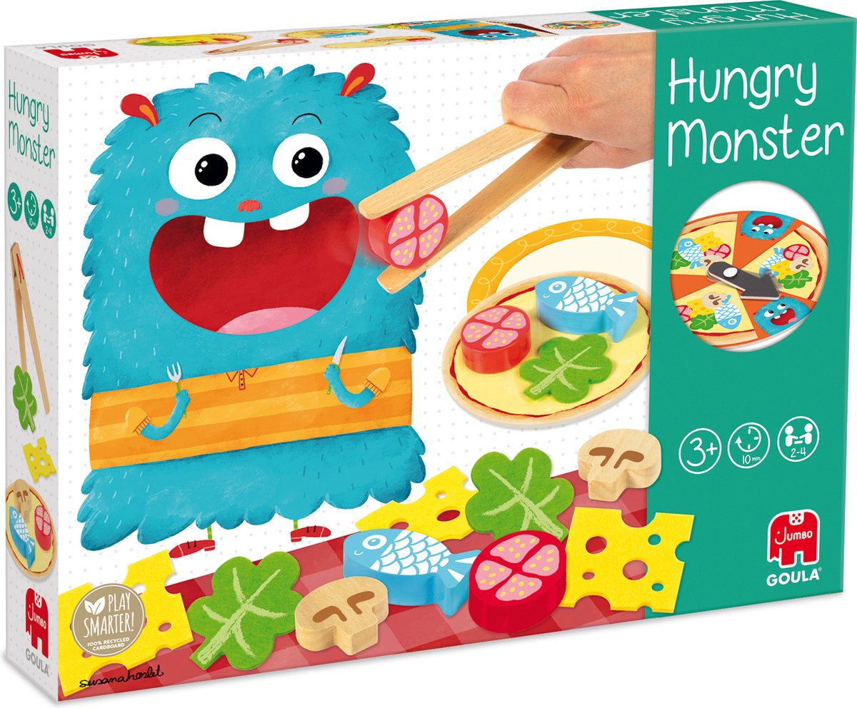 Goula Kinderspel Hungry Monster - Educatief spel
