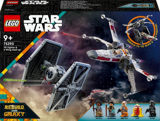 LEGO Mashup van TIE Fighter & X-Wing - 75393