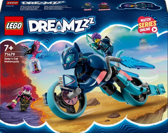 Foto: Lego dreamzzz zoey s kattenmotor speelgoedmotor 71479