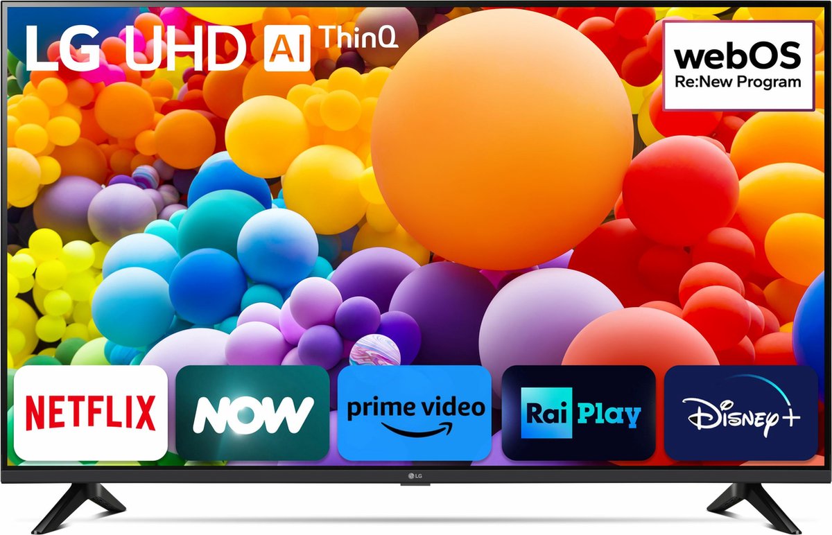 LG 43UT73006LA - 43 inch - 4K LED - 2024 - Buitenlands model