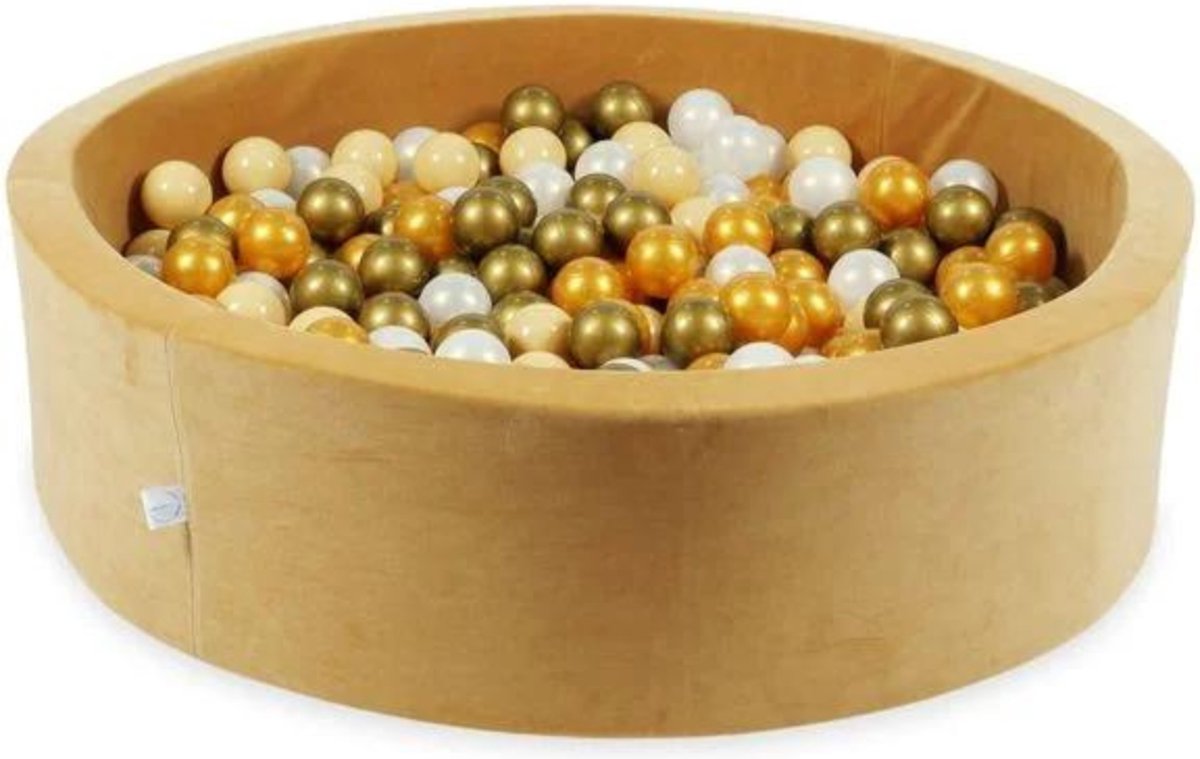 Ballenbak 110x30 Fluweelzacht Karmel