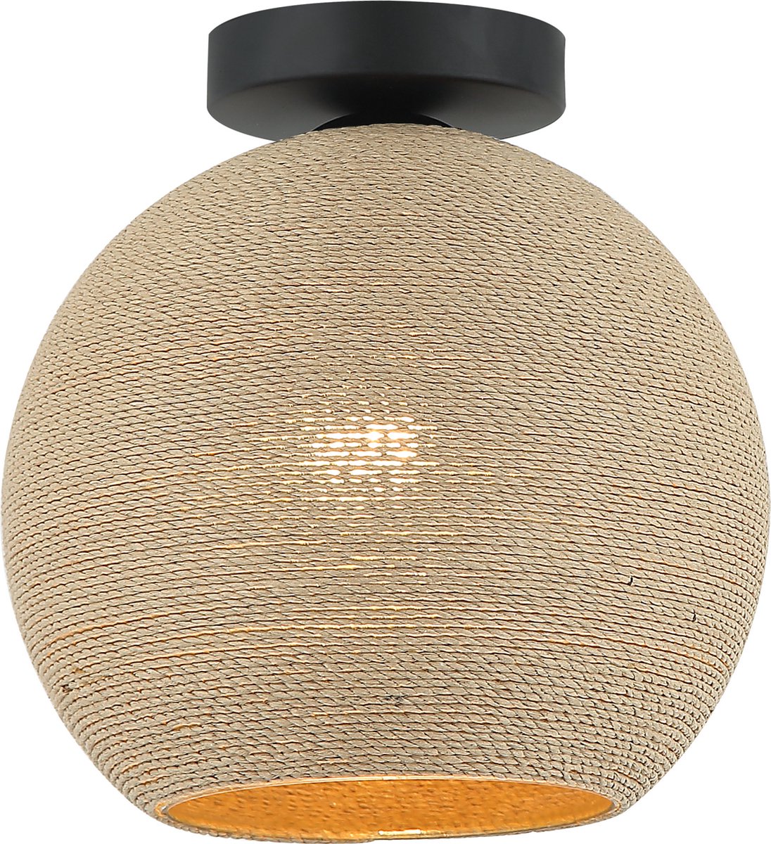 Chericoni Carpi Plafondlamp - 1 lichts - Ø 25cm - Touw - Bohemian