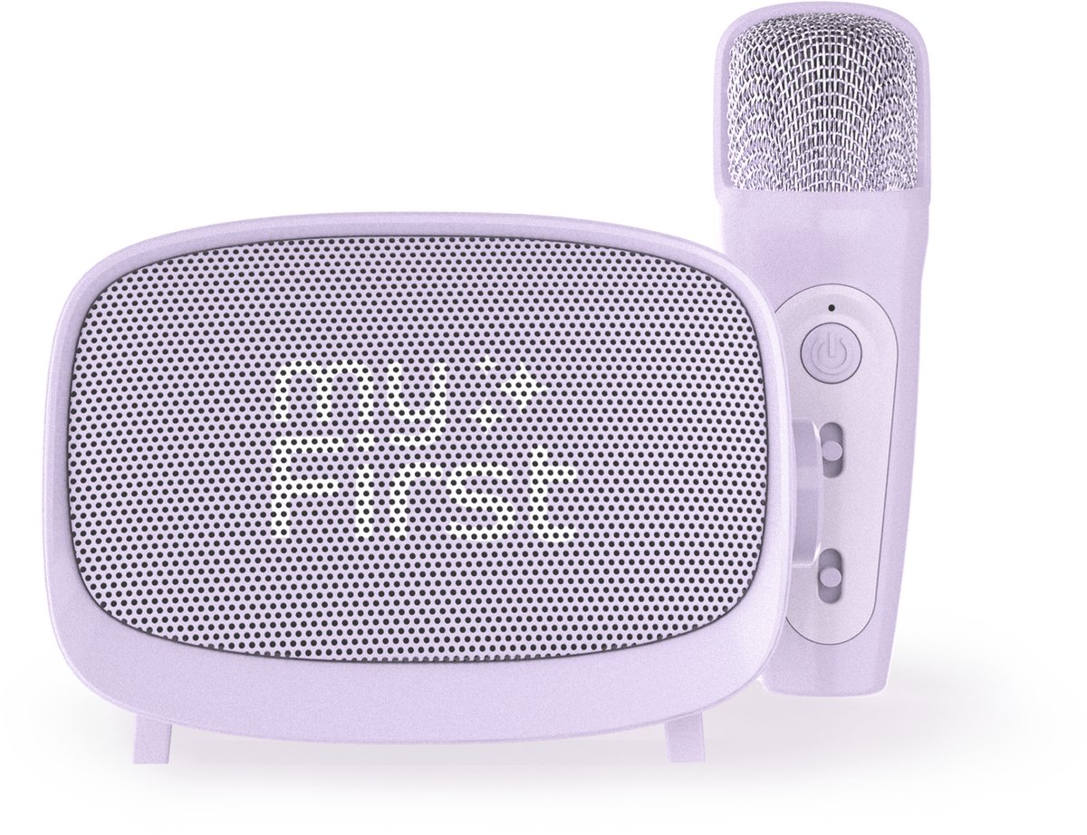 myFirst Voice 2 - Draadloze speaker & karaoke Microfoon - Paars