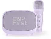 Bol.com myFirst Voice 2 - Draadloze speaker & karaoke Microfoon - Paars aanbieding