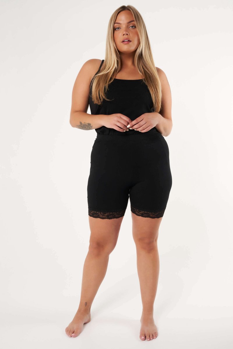 MS Mode Legging 2 - pack korte legging met kant
