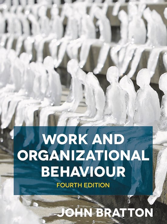 Work and Organizational Behaviour - cover