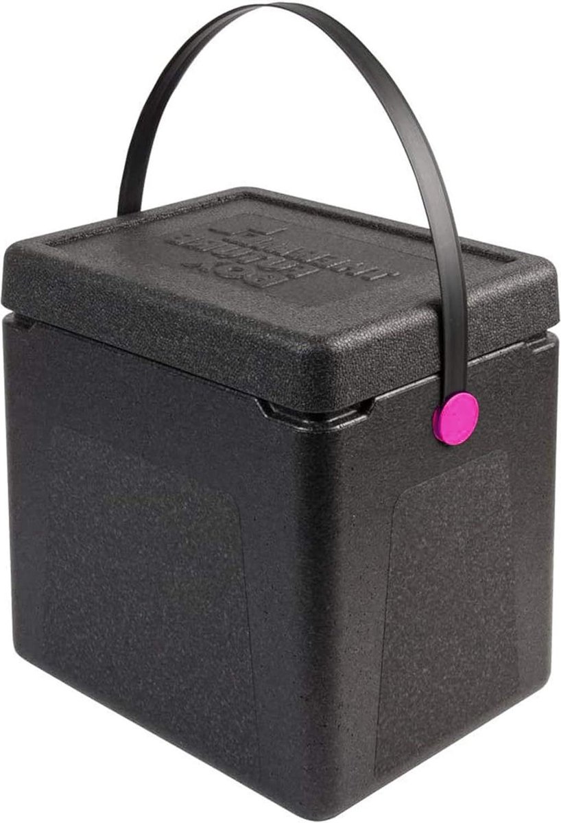 Shoppingbox transportbox en isolatiebox - thermo future box met deksel en handgreep, geëxpandeerd polypropyleen Cool Box Stand