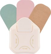 Vaessen Creative -3-in-1 Hoekpons - Ø14,17, 20mm