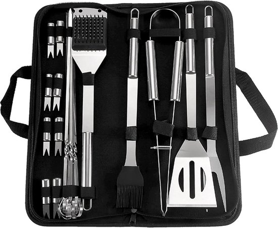 Traeger BBQ draaihaak Pig Tale grillbestek Roestvrij staal/houtkleur