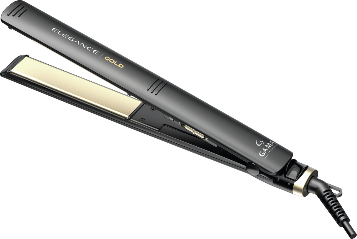 GA.MA Elegance Gold Stijltang Warm Zwart 45 W 2,5 m