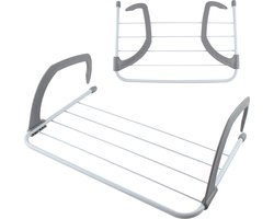 Wasrek Hangend - Deur/Trapgat/Balkon - Droogrek inklapbaar - 3m Drooglengte