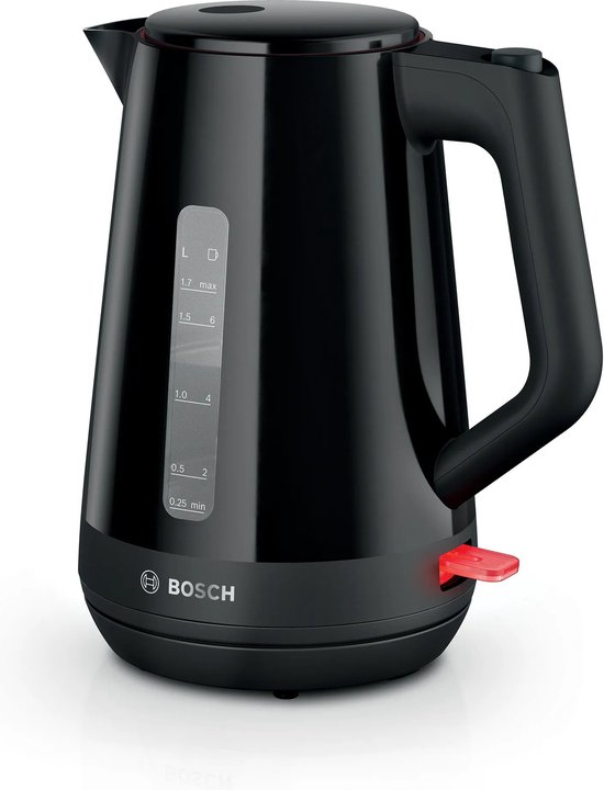 BOSCH – TWK1M123 – Waterkoker – 1,7 L – 2400 W – Zwart