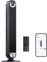 OMISOON Torenventilator Stille, met Afstandsbediening, Real-time Temperatuurweergave, 6m/s, 6 Ventilatorsnelheden, 4 Modi, 12-Uurs Timer, 70° Oscillerende Torenventilator, 28dB, Geschikt voor Thuis OMISOON Torenventilator Stille, met Afstandsbediening, Real-time Temperatuurweergave, 6m/s, 6 Ventilatorsnelheden, 4 Modi, 12-Uurs Timer, 70° Oscillerende Torenventilator, 28dB, Geschikt voor Thuis