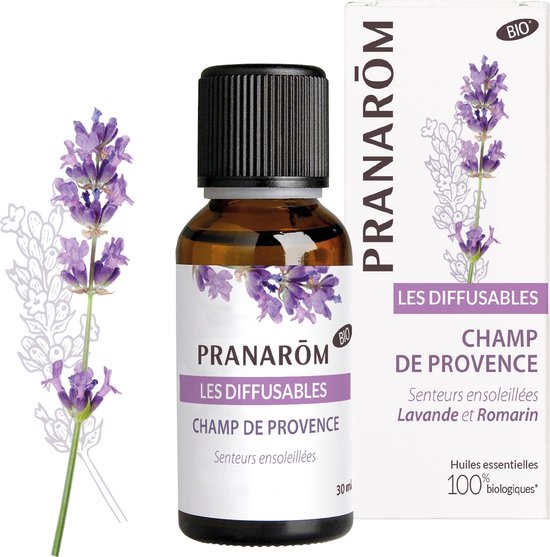 Pranarôm Les Diffusables Een Vleugje Provence | Lavendel & Rozemarijn 30 Etherische olie