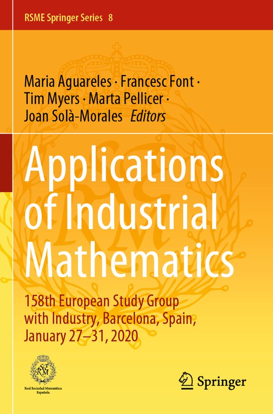 RSME Springer Series8- Applications of Industrial Mathematic ... - cover
