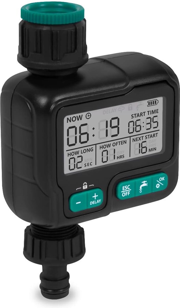 Beregeningscomputer - Besproeiingscomputer - Watercomputer - Beregening Timer - Bewateringscomputer