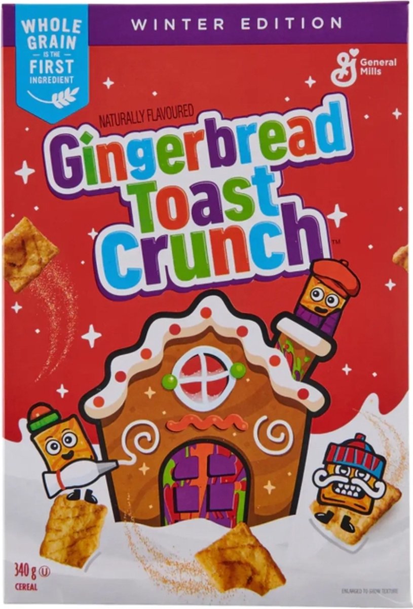 General Mills Gingerbread Toast Crunch (12oz/340g)