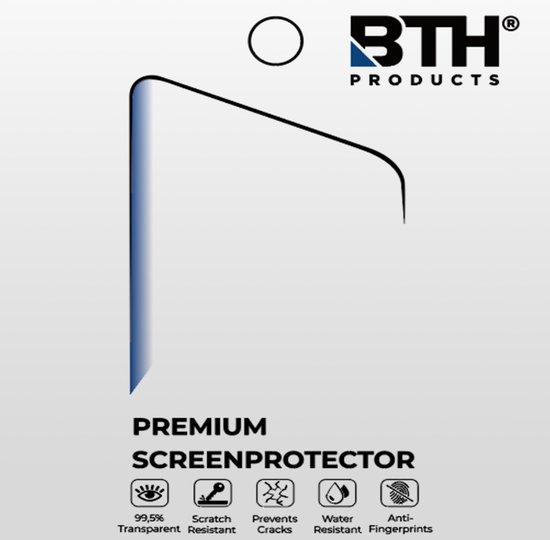 Screenprotector - 2 Stuks - Geschikt voor Samsung Galaxy Watch 7 (44 mm) - Sterk & Shockproof - Tempered Glass - Gehard Glas - Beschermglas Screen Cover - Bescherm Protector voor Smartwatch