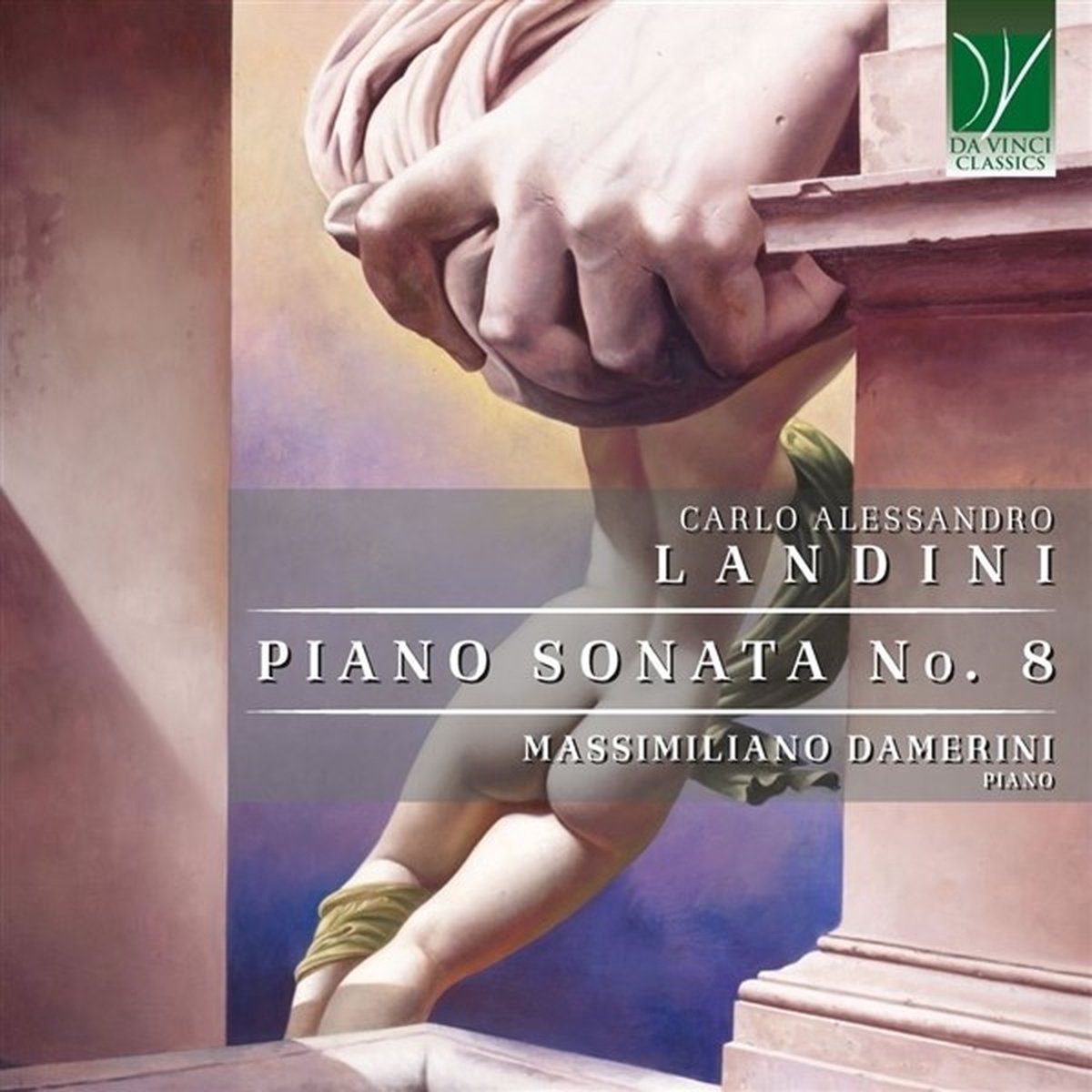 Massimiliano Damerini - Carlo Alessandro Landini: Piano Sonata No. 8 (CD)