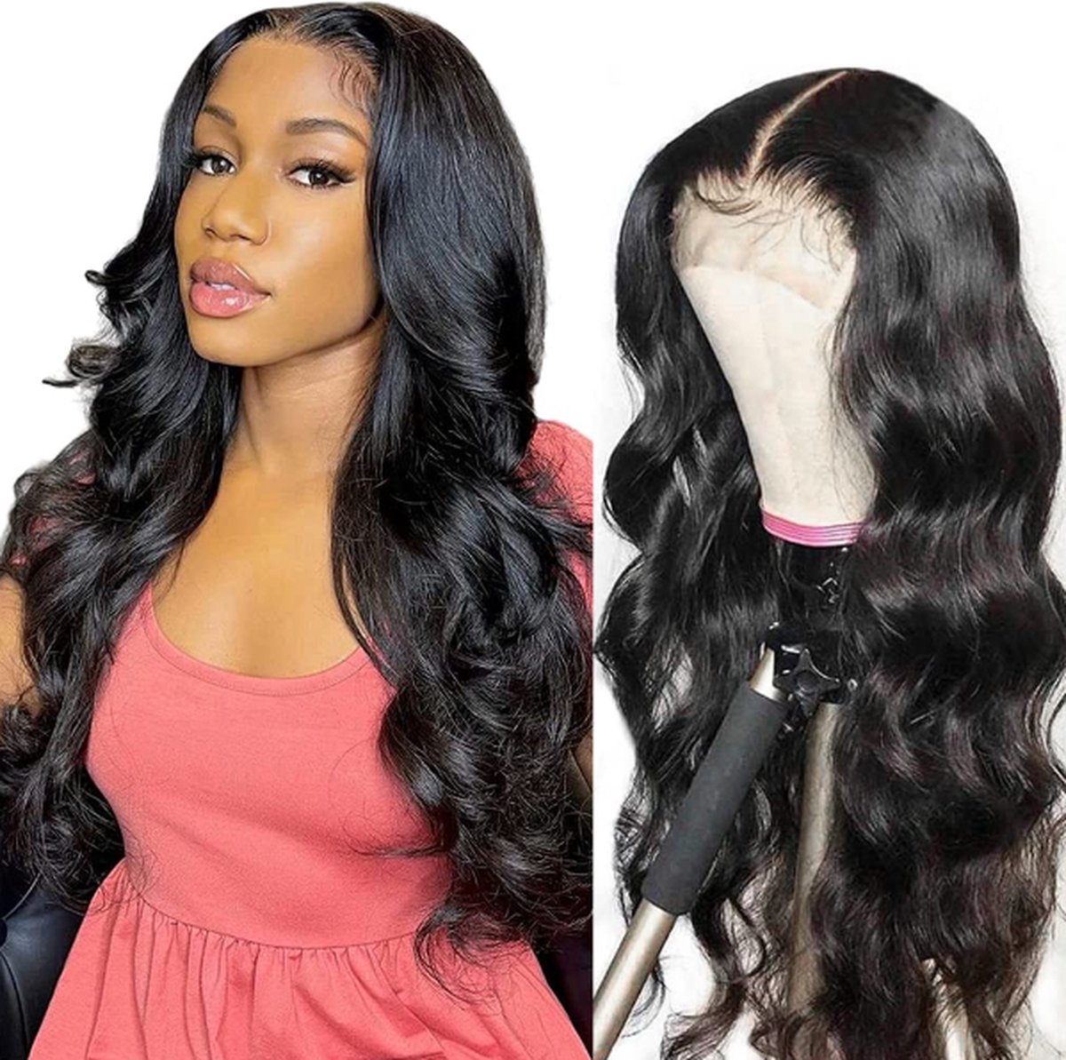 Braziliaanse Body Wave Kantpruik 24 inch 60,96 cm