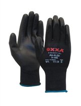 Pu-Flex Werkhandschoenen Zwart 11408600 - maat 8