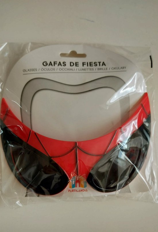 Lunettes de soleil Spiderman - rouge