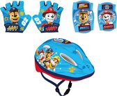 Paw Patrol Fiets accessoires ; Helm, Handschoenen en Knie beschermers