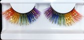 Bol.com Imitatie wimpers - festival wimpers - carnaval wimpers - regenboog glitter aanbieding