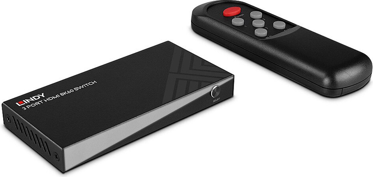 Commutateur HDMI 8K60 à 3 Ports Lindy